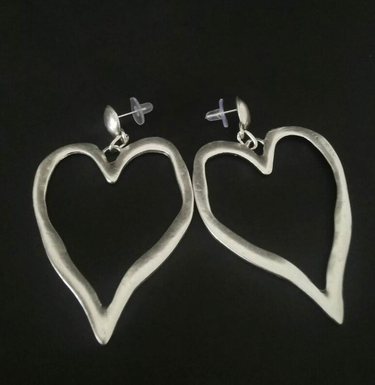 Women's Peach Heart Alloy Earrings