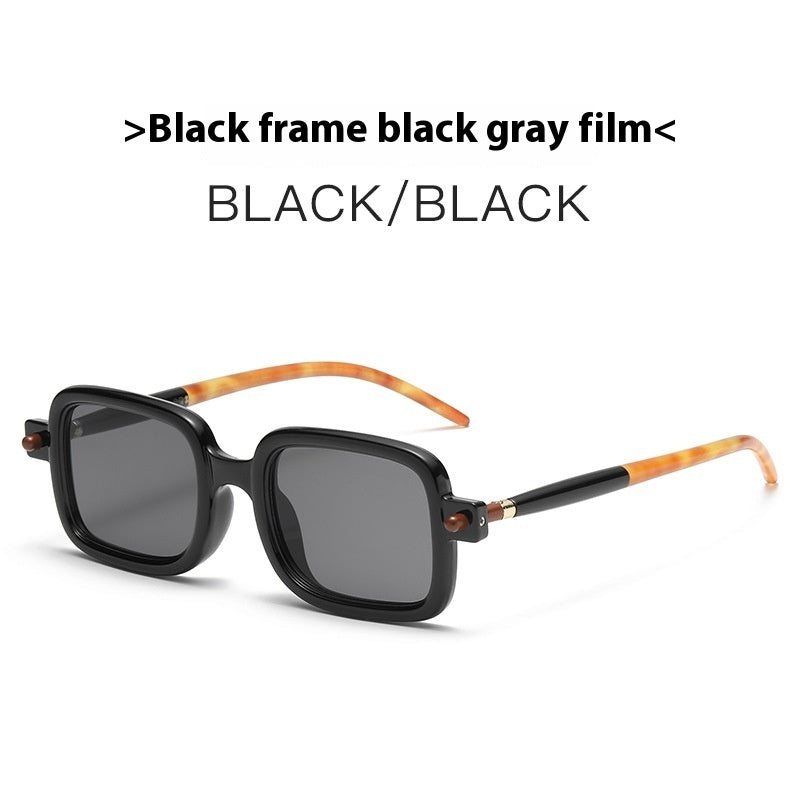 Retro Artistic Square Sunglasses Women