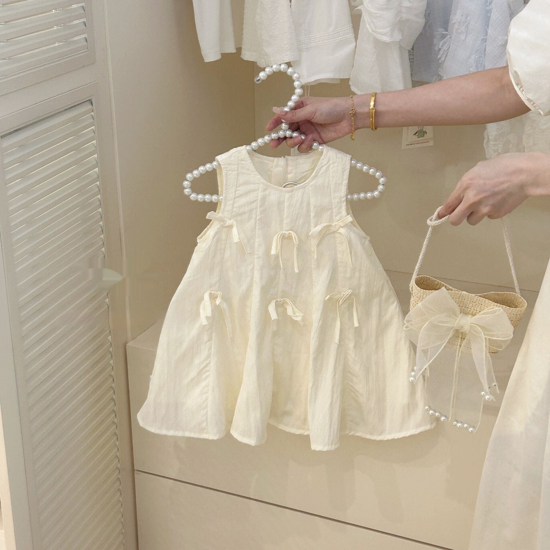 Baby Girl Sleeveless Princess Style Vest Dress