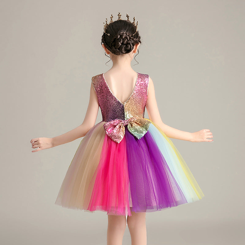 Girls summer wedding dress skirt