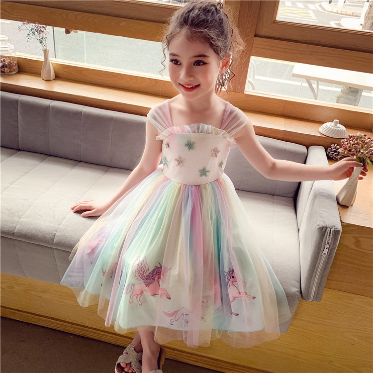 Girls' Fashion Personalized Summer New Dress