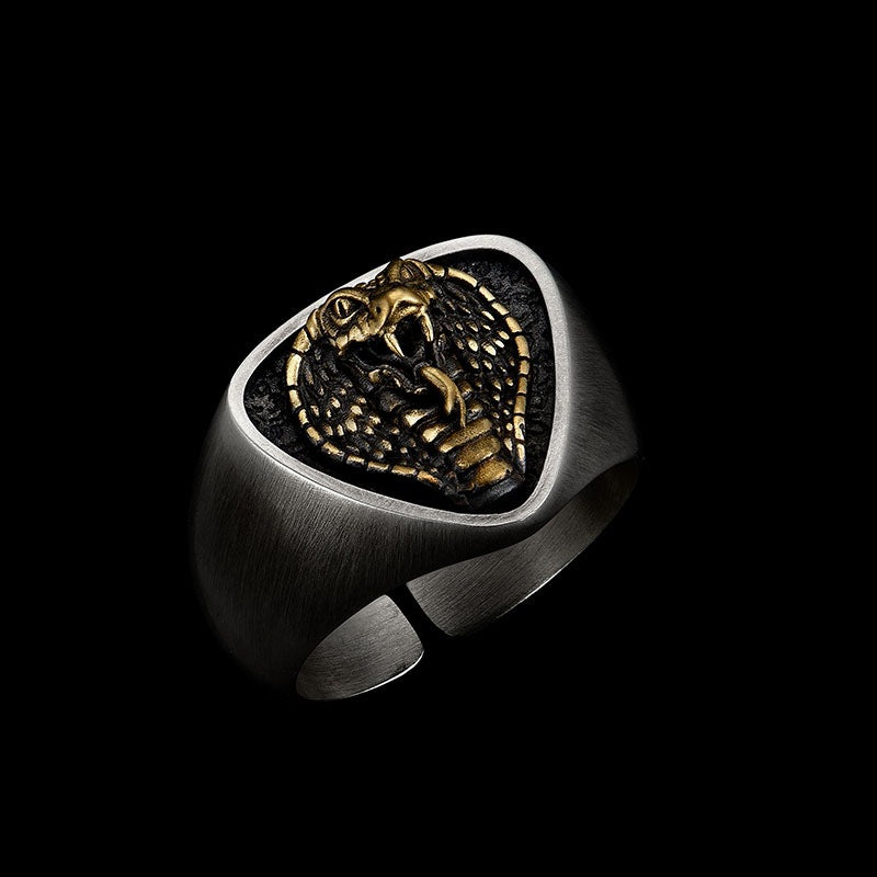3D Zodiac Sign Ring For Men's Birth Year Original Design