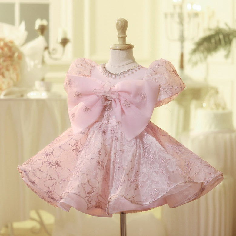 Baby Girl Princess Dress Piano Playing Dinner Suit