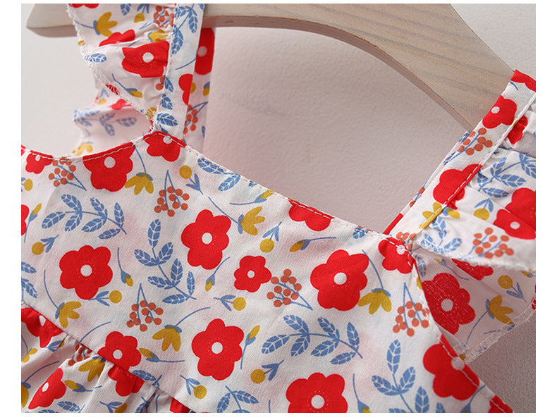 Girls' Dress Summer Girls' Vest