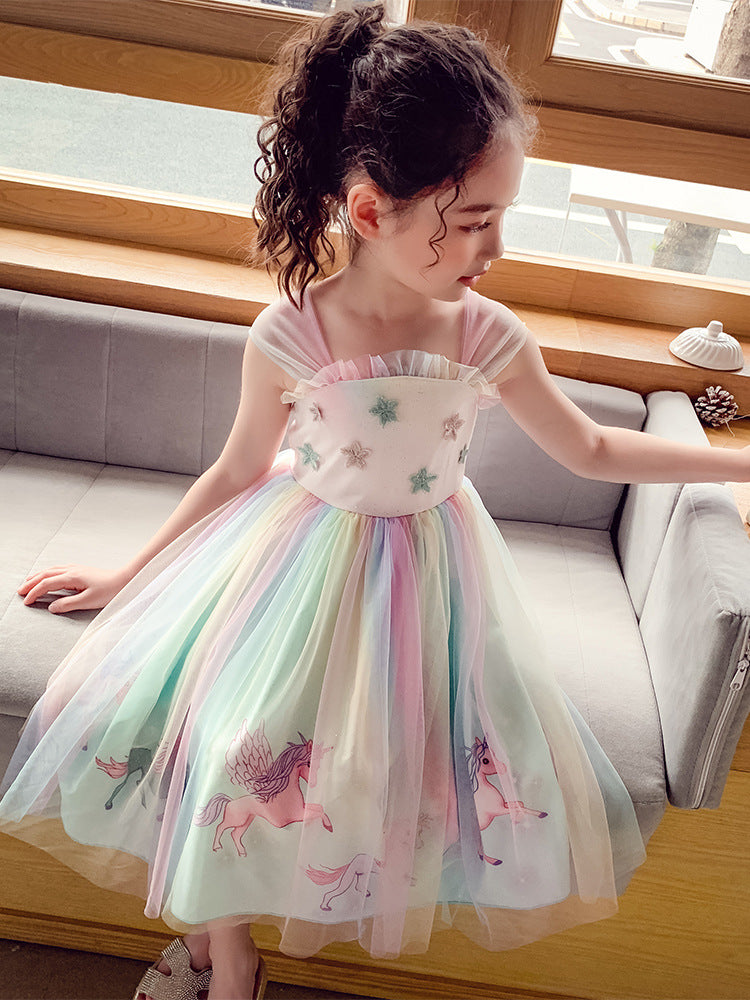 Girls' Fashion Personalized Summer New Dress