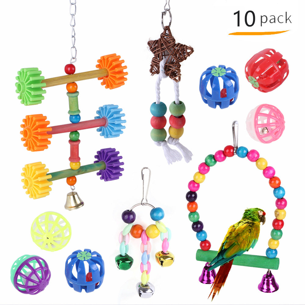 Fashion Personalized New Pet Birds Toys Suit
