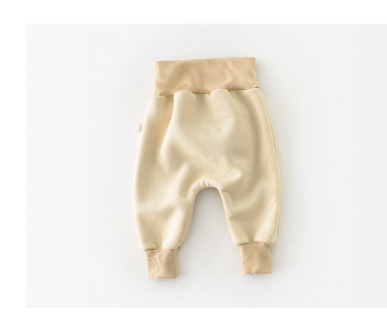 Autumn New Boys And Girls Baby Cute Three-dimensional High-waisted Leggings Pants