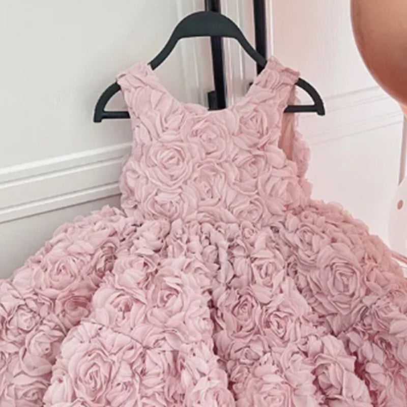 One Year Old Celebration Dress Baby Girl Birthday Princess Dress