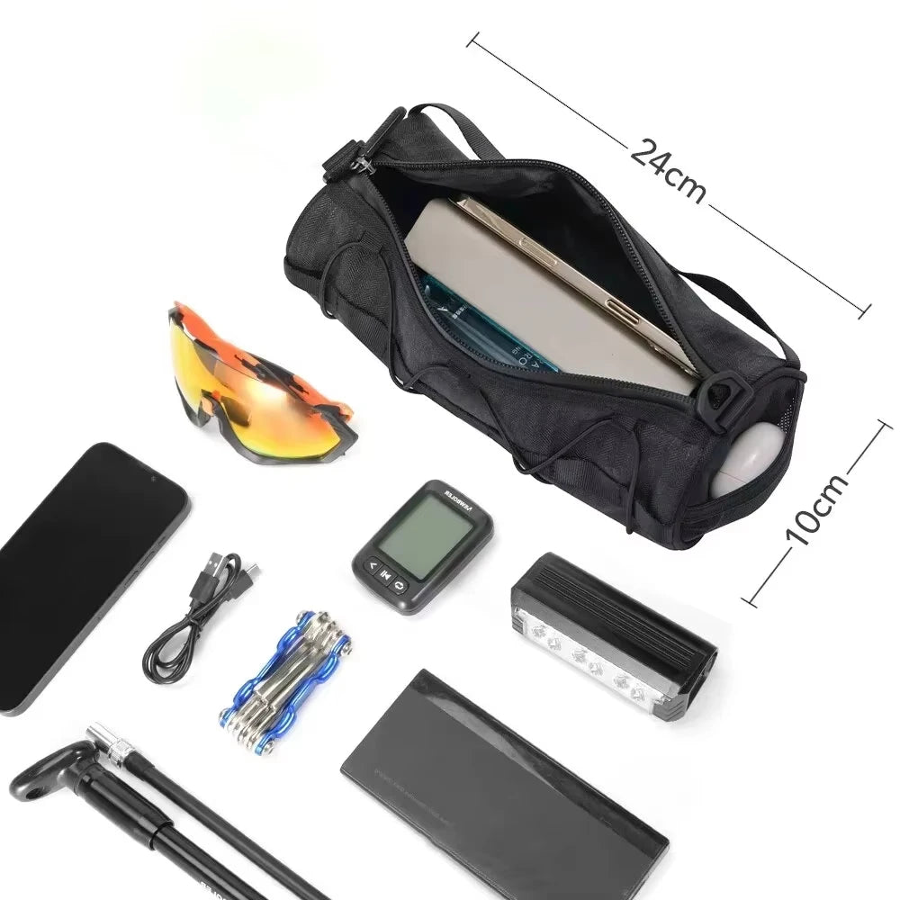 Bike Front Bag Bicycle Bag Storage Outside Multifunction Riding Bag Mountain Bike Front Bag Bicycle Accessories