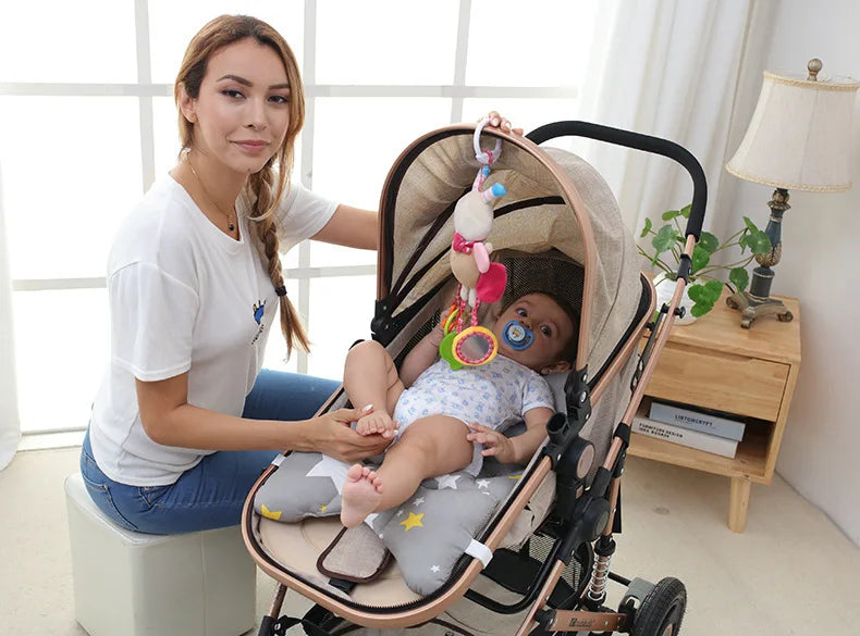 Newborn Baby Plush Stroller Toys Baby Rattles Mobiles Cartoon Animal Hanging Bell Educational Baby Toys 0-12 Months Speelgoed
