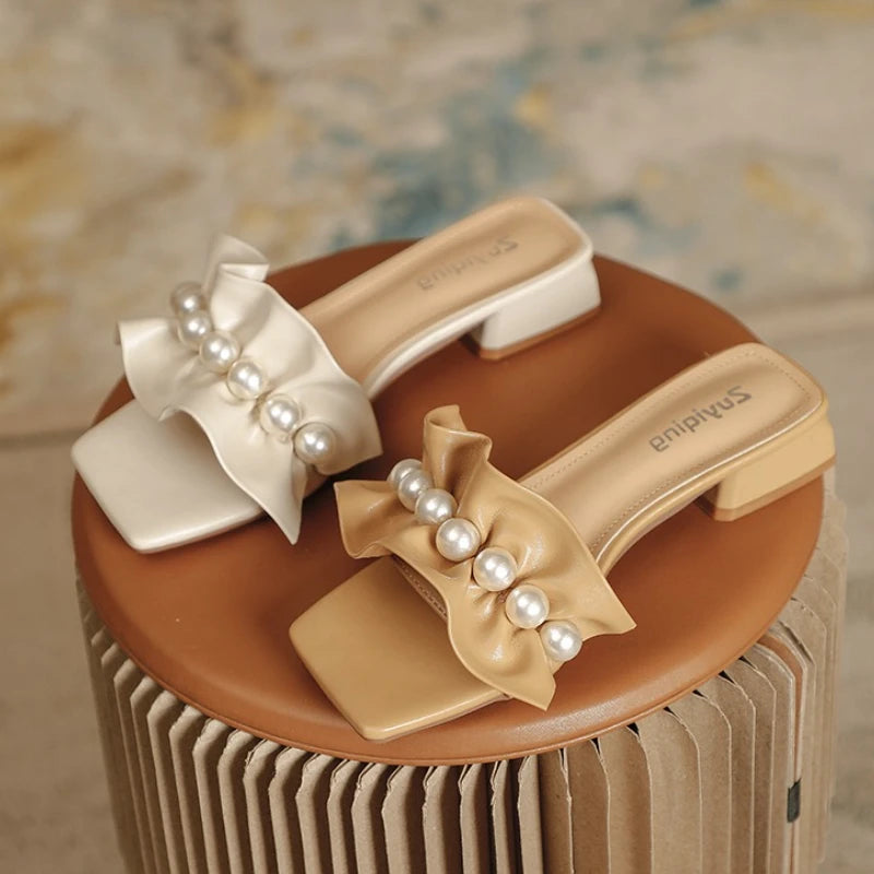 2025 Summer Large Size  Sandalias De Verano Crystal Rhinestones Toe Ring Cute Trending Slipper Slides Rainbow Sandals