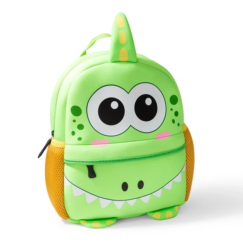 2023 Hot Children Backpacks 3D Giraffe Design Girl Boys School Bags Toddler Kids Neoprene Schoolbag Kindergarten Cartoon Pouch