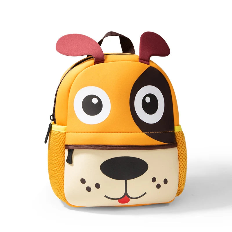 2023 Hot Children Backpacks 3D Giraffe Design Girl Boys School Bags Toddler Kids Neoprene Schoolbag Kindergarten Cartoon Pouch