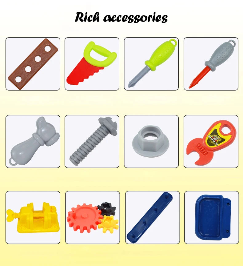 Children's Play House Kitchen Toys Simulation Girls Beauty Portable Tools Kitchen Utensils Tableware Trolley Case Medical Kit