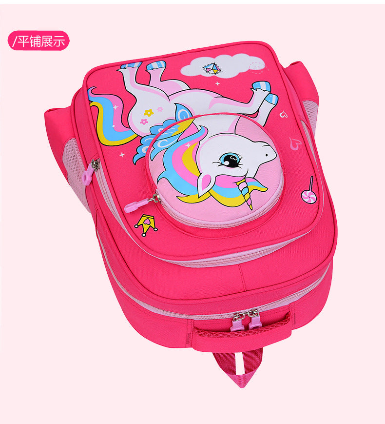 2024 New Sanrio Kuromi Cute Student School Bag Cartoon 3d Stereo Kindergarten Backpack Children's Travel Bag Gift