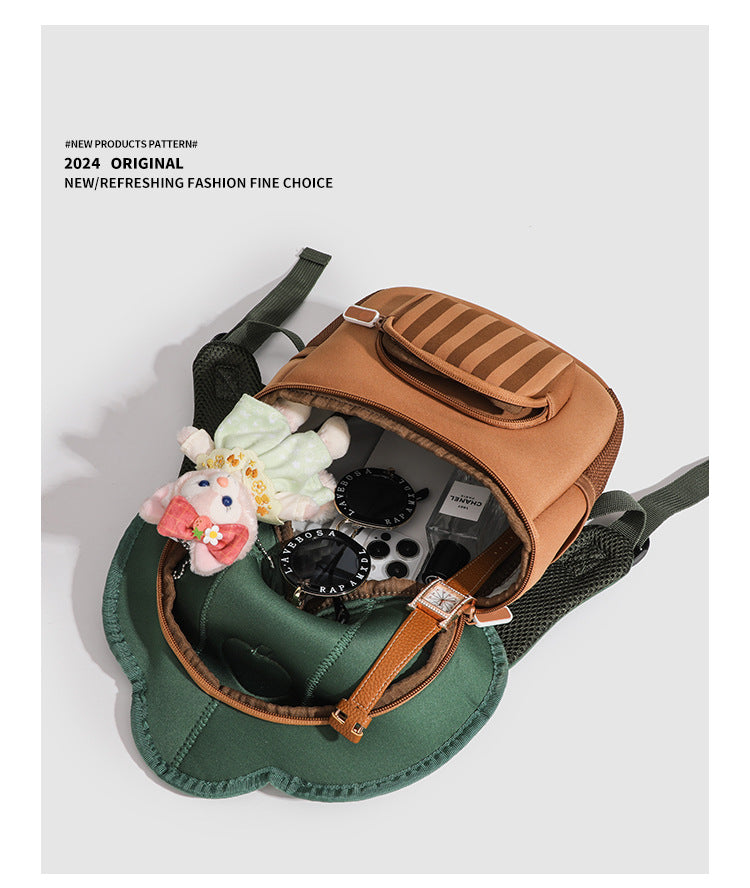 Children Cute Backpack Boys Girls Mushroom Style Schoolbag Kindergarten Preschool Baby Bag Kids Casual Soft Shoulders Pack