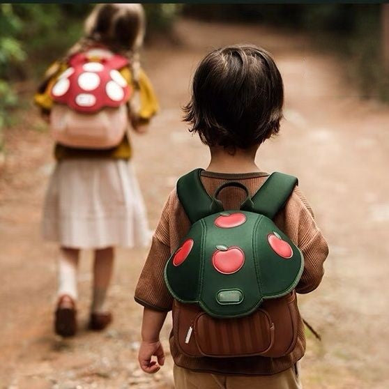 Children Cute Backpack Boys Girls Mushroom Style Schoolbag Kindergarten Preschool Baby Bag Kids Casual Soft Shoulders Pack