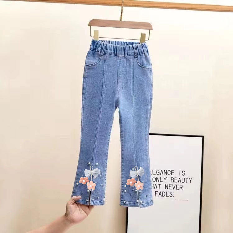 Kids' flared jeans