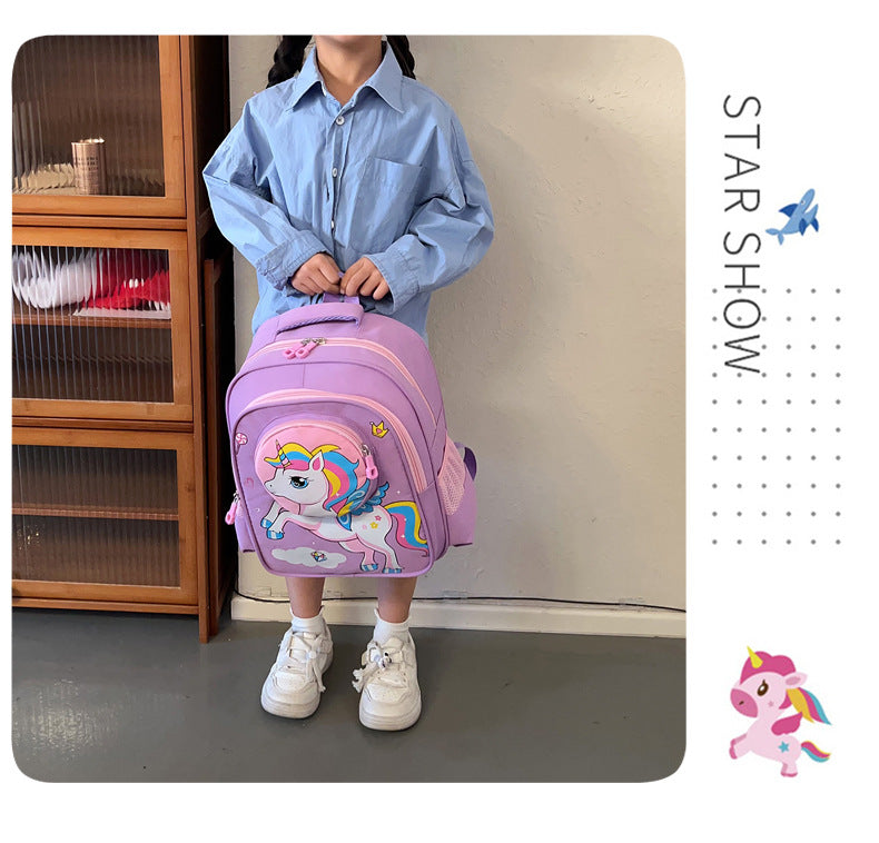 2024 New Sanrio Kuromi Cute Student School Bag Cartoon 3d Stereo Kindergarten Backpack Children's Travel Bag Gift