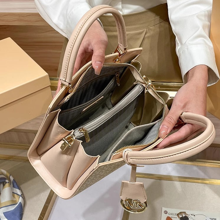 Hong Kong Practical Genuine Leather Handbag for Women