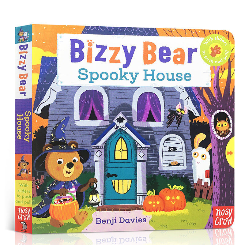 Bizzy Bear Busy Little Bear Picture Book Early Education Sing Along with Me Push-Pull Book Little Bear Is Very Busy