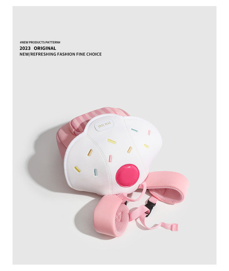 Children Cute Backpack Boys Girls Mushroom Style Schoolbag Kindergarten Preschool Baby Bag Kids Casual Soft Shoulders Pack