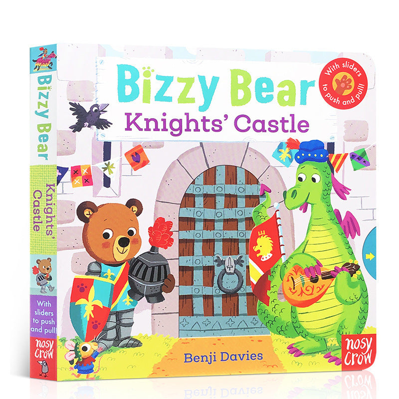 Bizzy Bear Busy Little Bear Picture Book Early Education Sing Along with Me Push-Pull Book Little Bear Is Very Busy