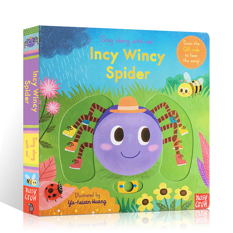 Bizzy Bear Busy Little Bear Picture Book Early Education Sing Along with Me Push-Pull Book Little Bear Is Very Busy