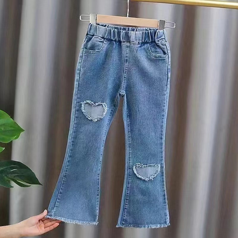Kids' flared jeans