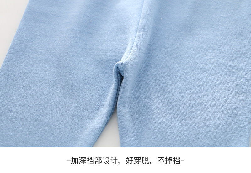 Pure cotton, stylish pants for children of all ages, Elsa princess baby girl long pants