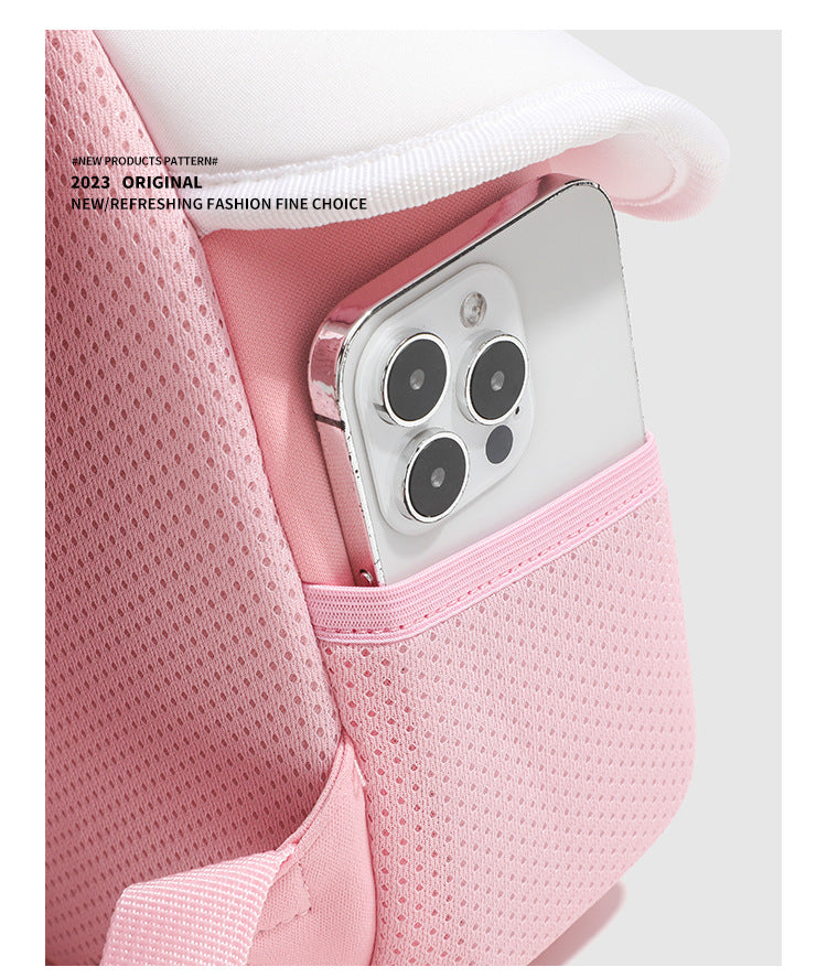Children Cute Backpack Boys Girls Mushroom Style Schoolbag Kindergarten Preschool Baby Bag Kids Casual Soft Shoulders Pack