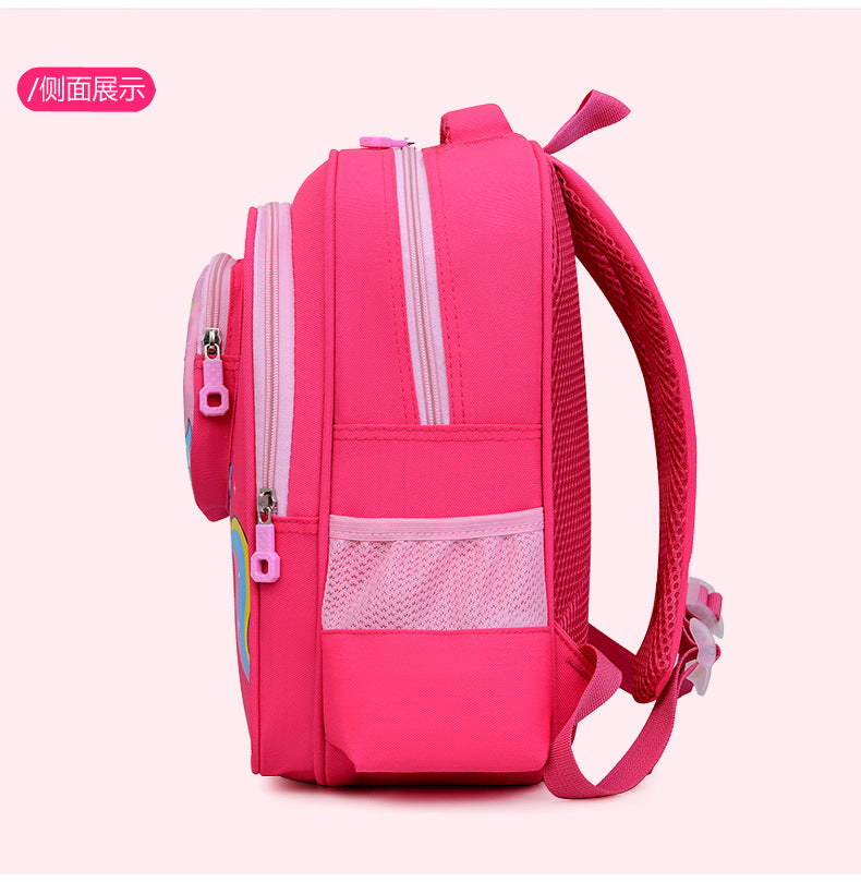 2024 New Sanrio Kuromi Cute Student School Bag Cartoon 3d Stereo Kindergarten Backpack Children's Travel Bag Gift