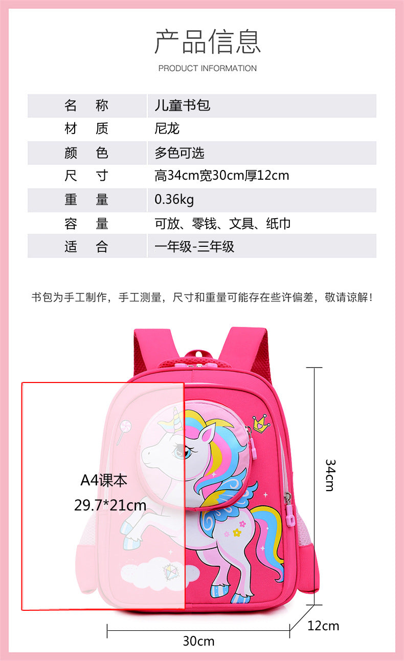 2024 New Sanrio Kuromi Cute Student School Bag Cartoon 3d Stereo Kindergarten Backpack Children's Travel Bag Gift