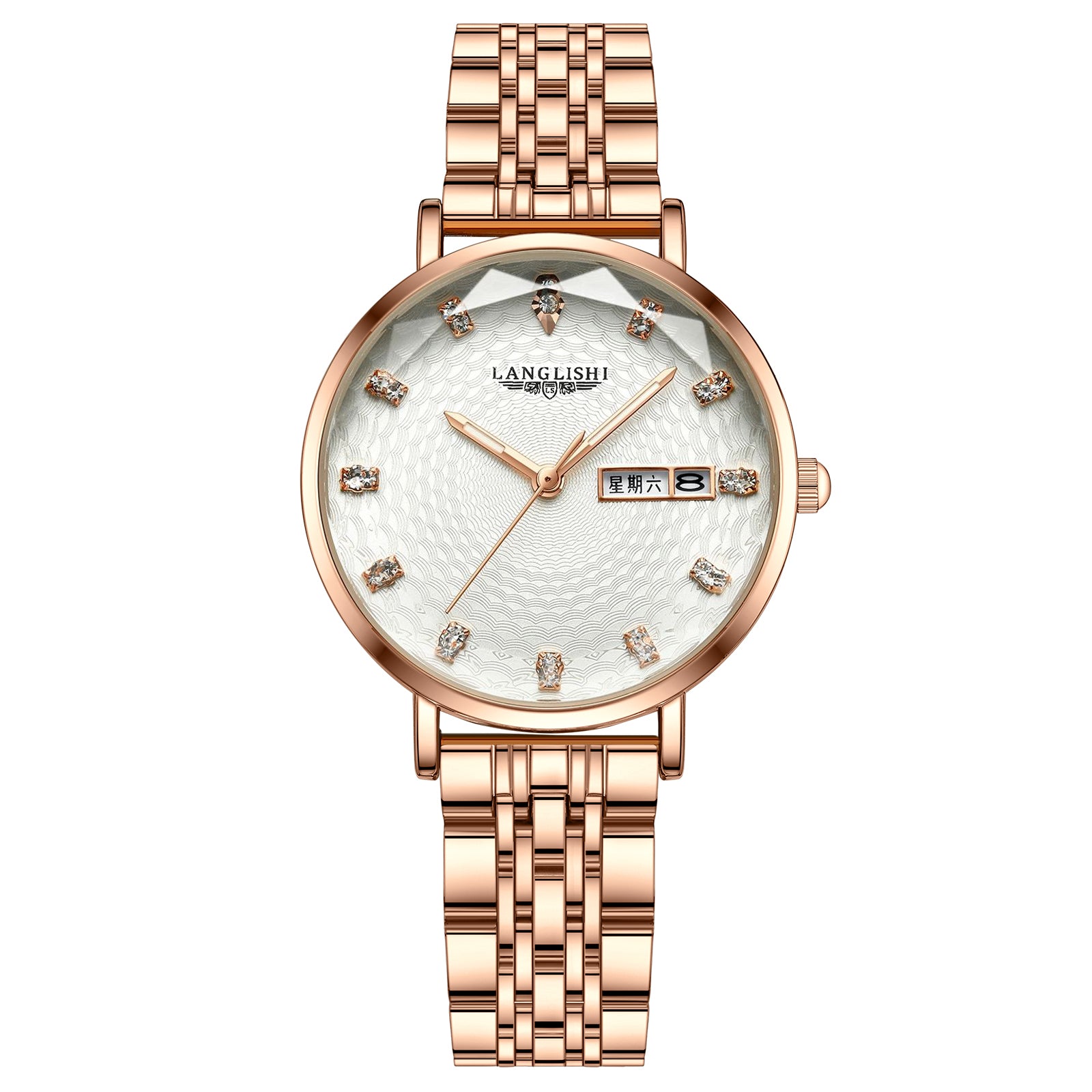 New waterproof luminous women's watch with calendar