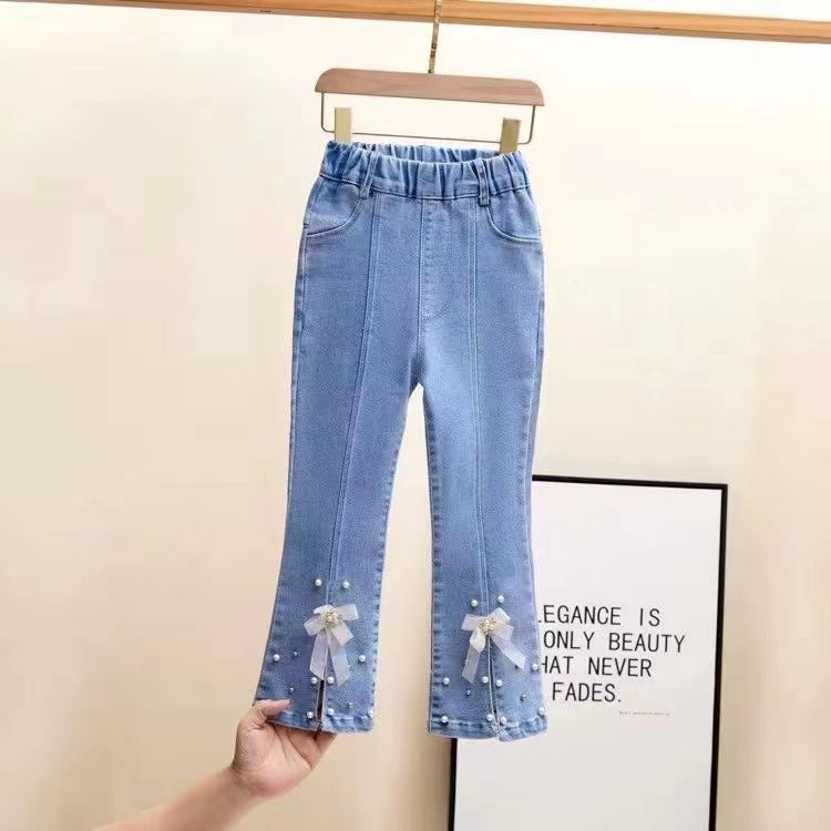 Kids' flared jeans