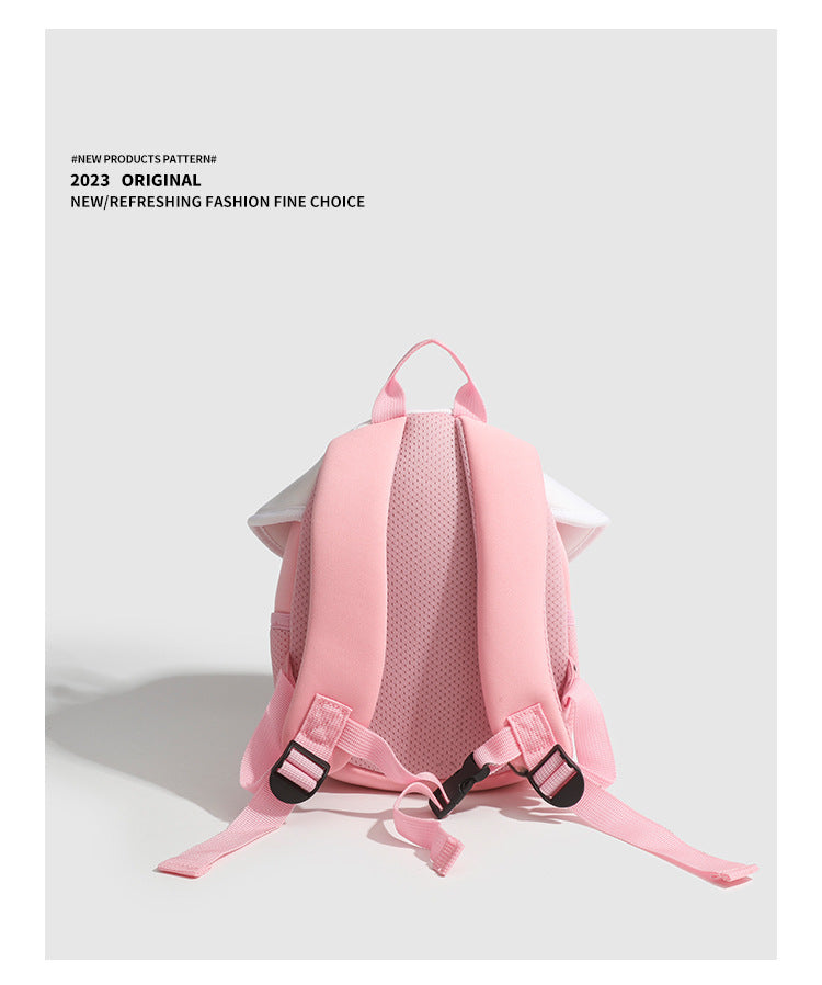 Children Cute Backpack Boys Girls Mushroom Style Schoolbag Kindergarten Preschool Baby Bag Kids Casual Soft Shoulders Pack