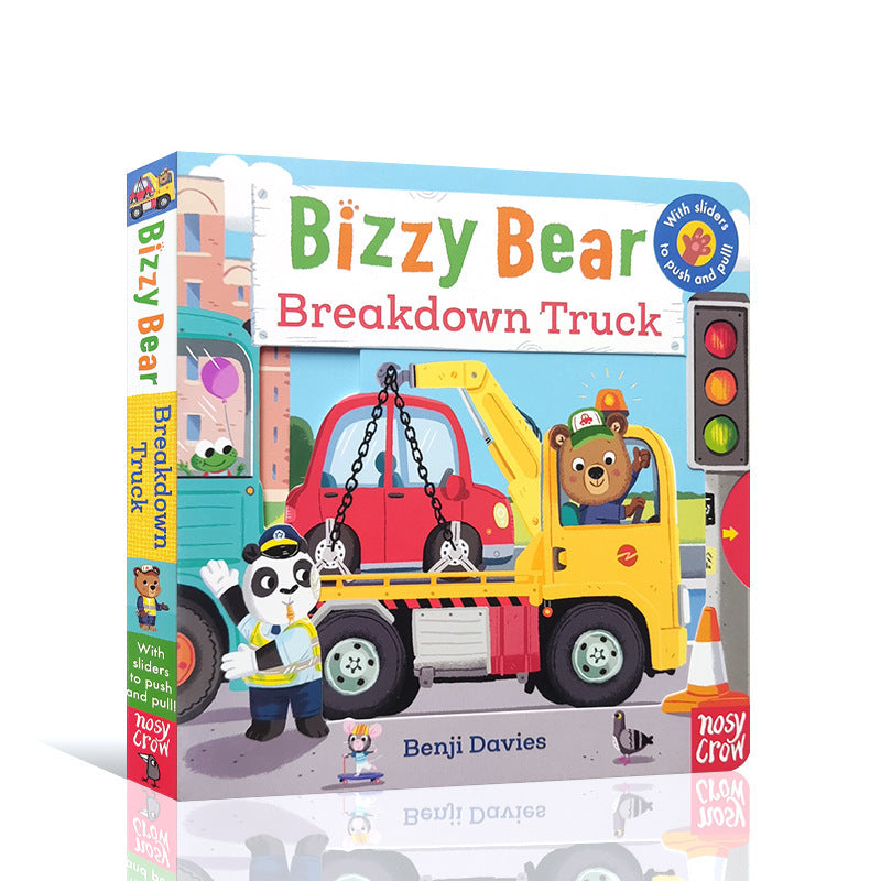 Bizzy Bear Busy Little Bear Picture Book Early Education Sing Along with Me Push-Pull Book Little Bear Is Very Busy
