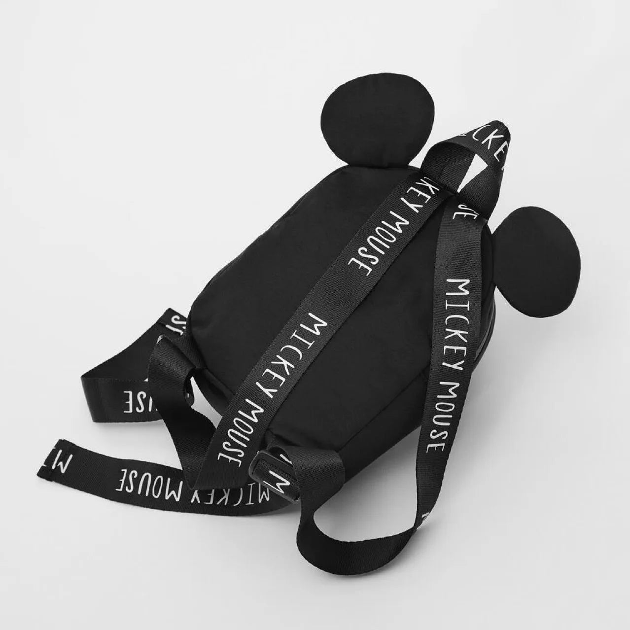 Mickey Backpack Three Layer Disney Schoolbag Lightweight Cute Children's Backpack With A Pendant