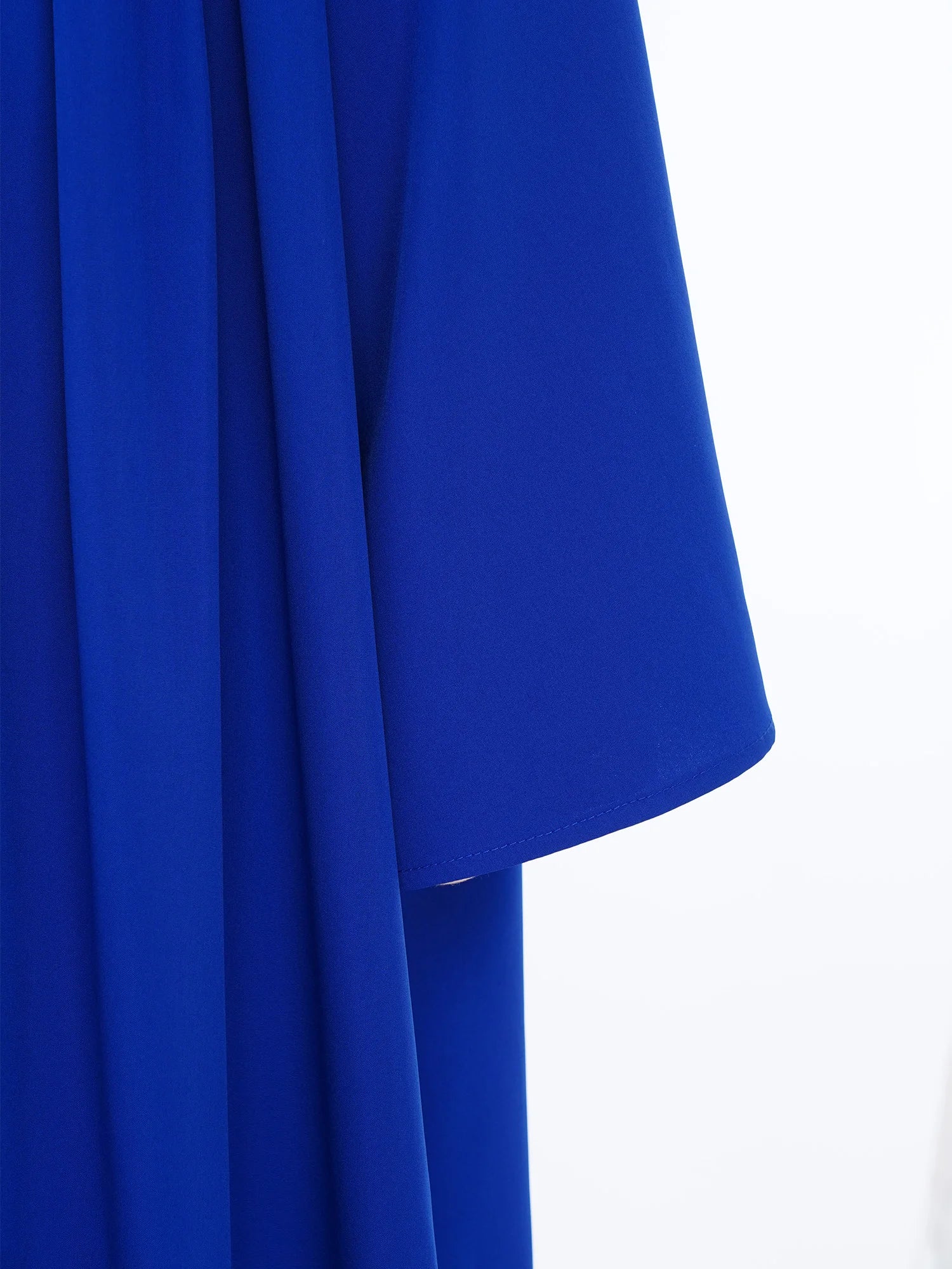 Boys Girls Choir Robe Liturgical Worship Praise Dance Costume Long Sleeve Metallic Color Block Patchwork Pleated Dress Grown