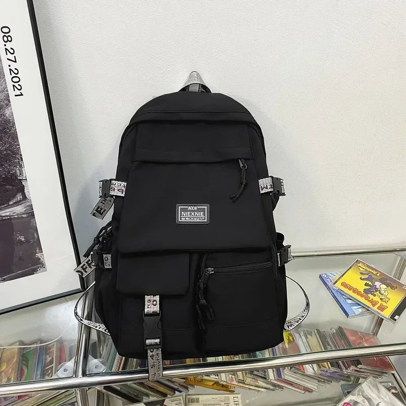 2025 Fashion Schoolbag Female Student Backpack Large Capacity Fashion Boy Backpack Computer Bag Femal School Backpack Travel Bag