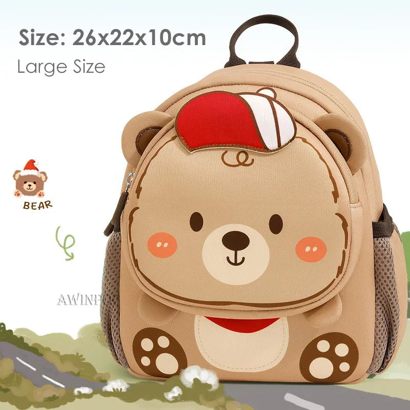 Toddler Backpack for Girls 3-5 Years Old Cartoon Pink Rabbit School Bags Kindergarten Kids Kawaii Bag Mochila Infantil Escolar