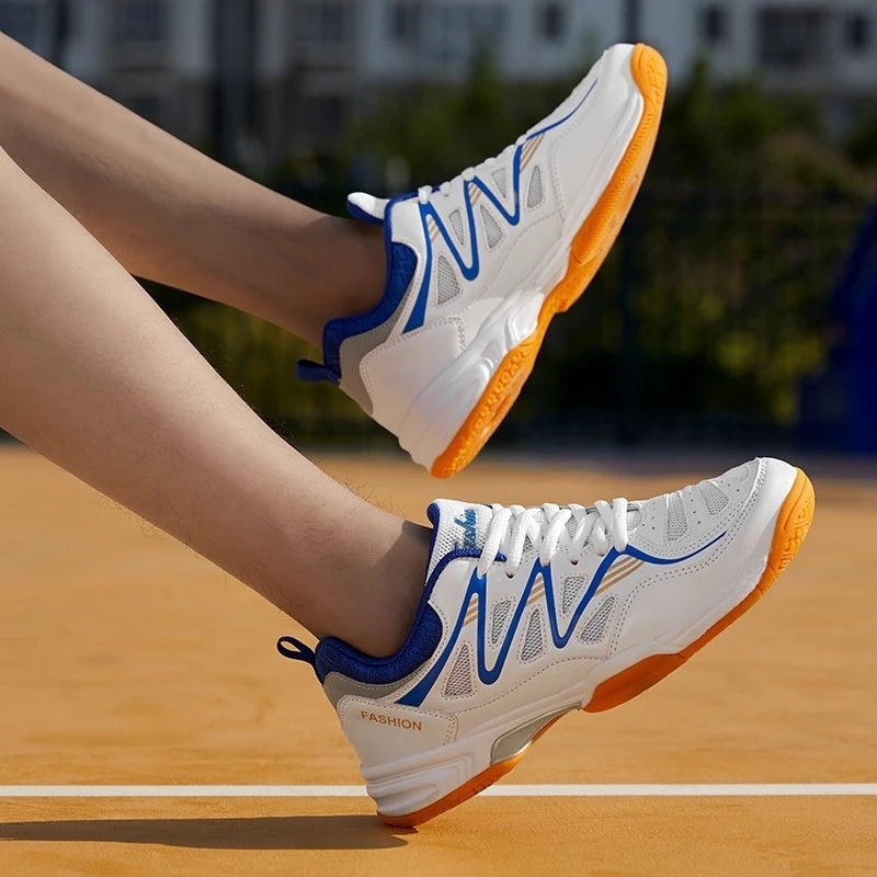 Brand Sneakers Sport Shoes Men Women Durable Stable Badminton Shoes Table Tennis Shoes Volleyball Big Size 47 48 49