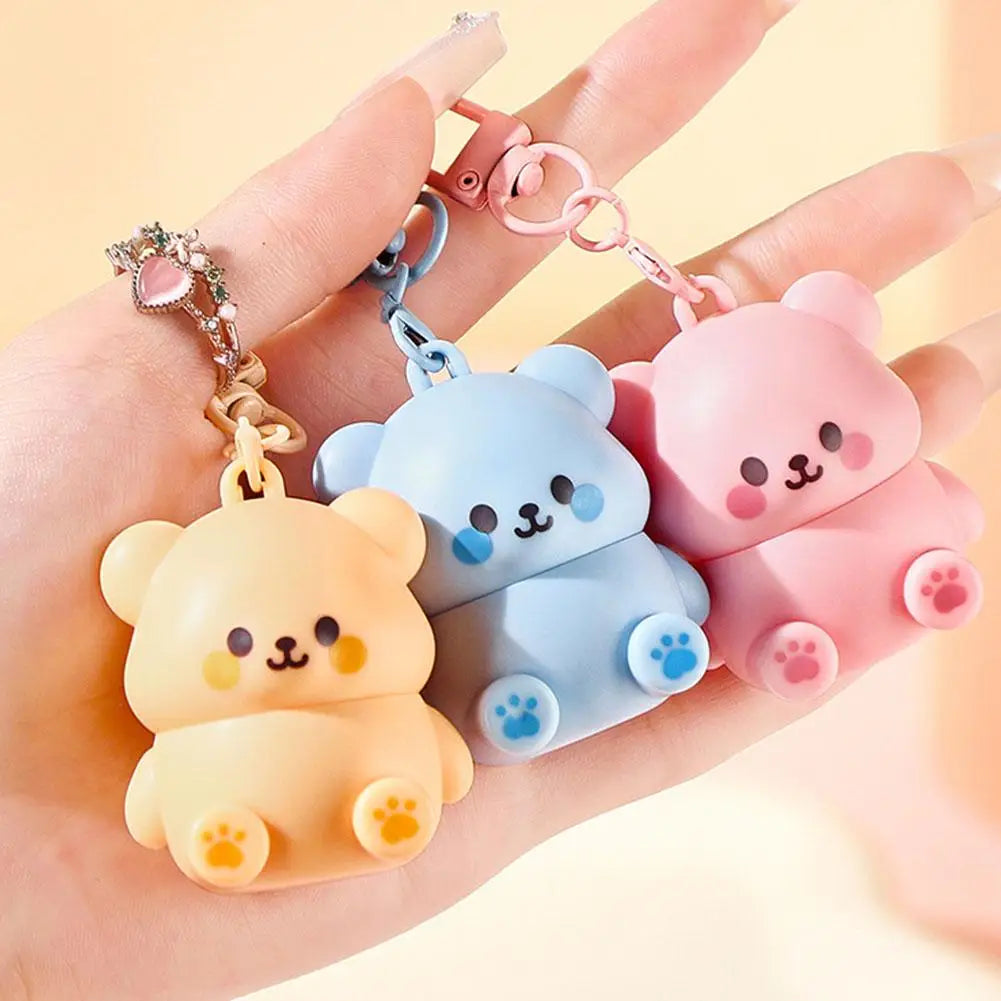 Children's Little Bear Lip Balm Moisturizing Anti-cracking Anti-peeling Baby Lip Balm Gentle Non Irritating Lip Skincare