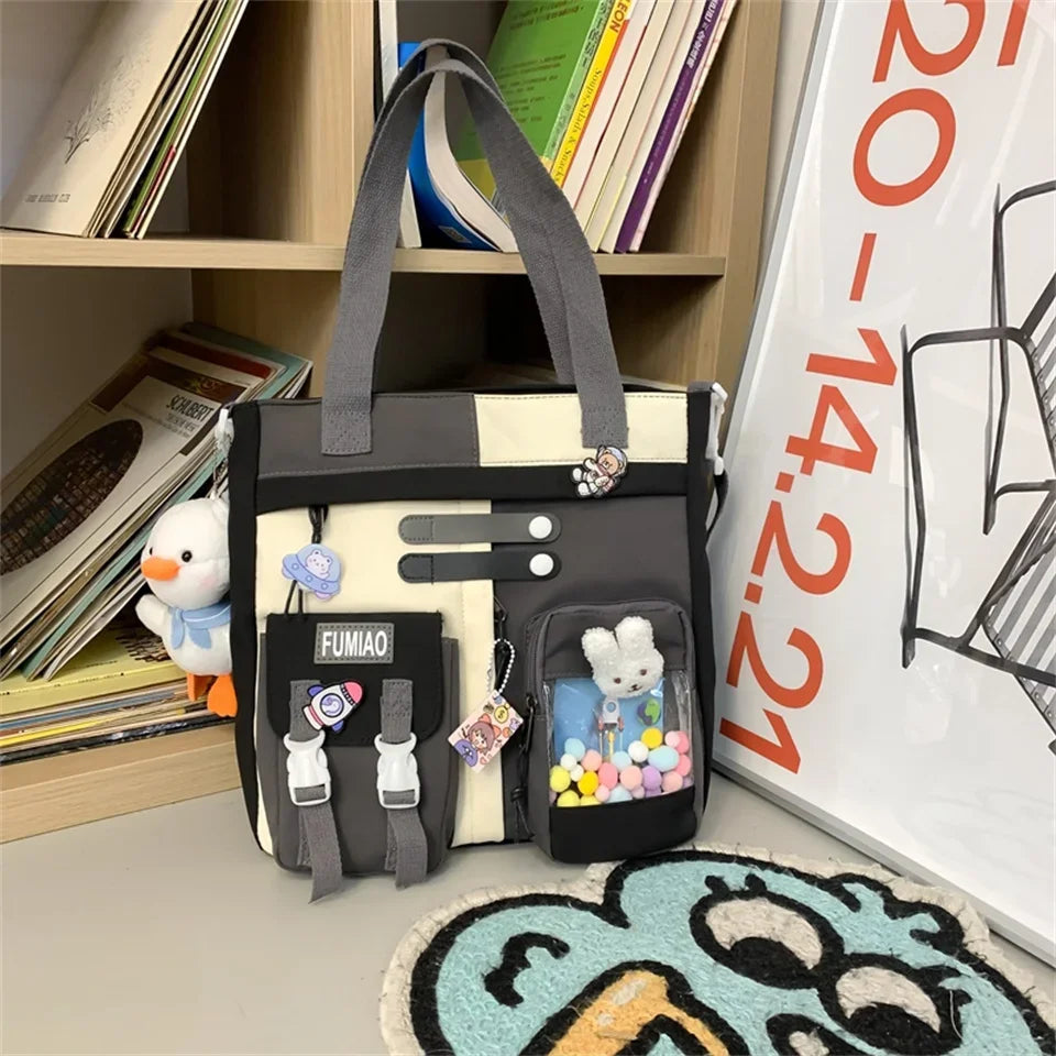 Japanese High School Girls Backpack School Bags for Teenage Girls Multi Pockets New Kawaii Backpack Women Bagpack Cute Mochila