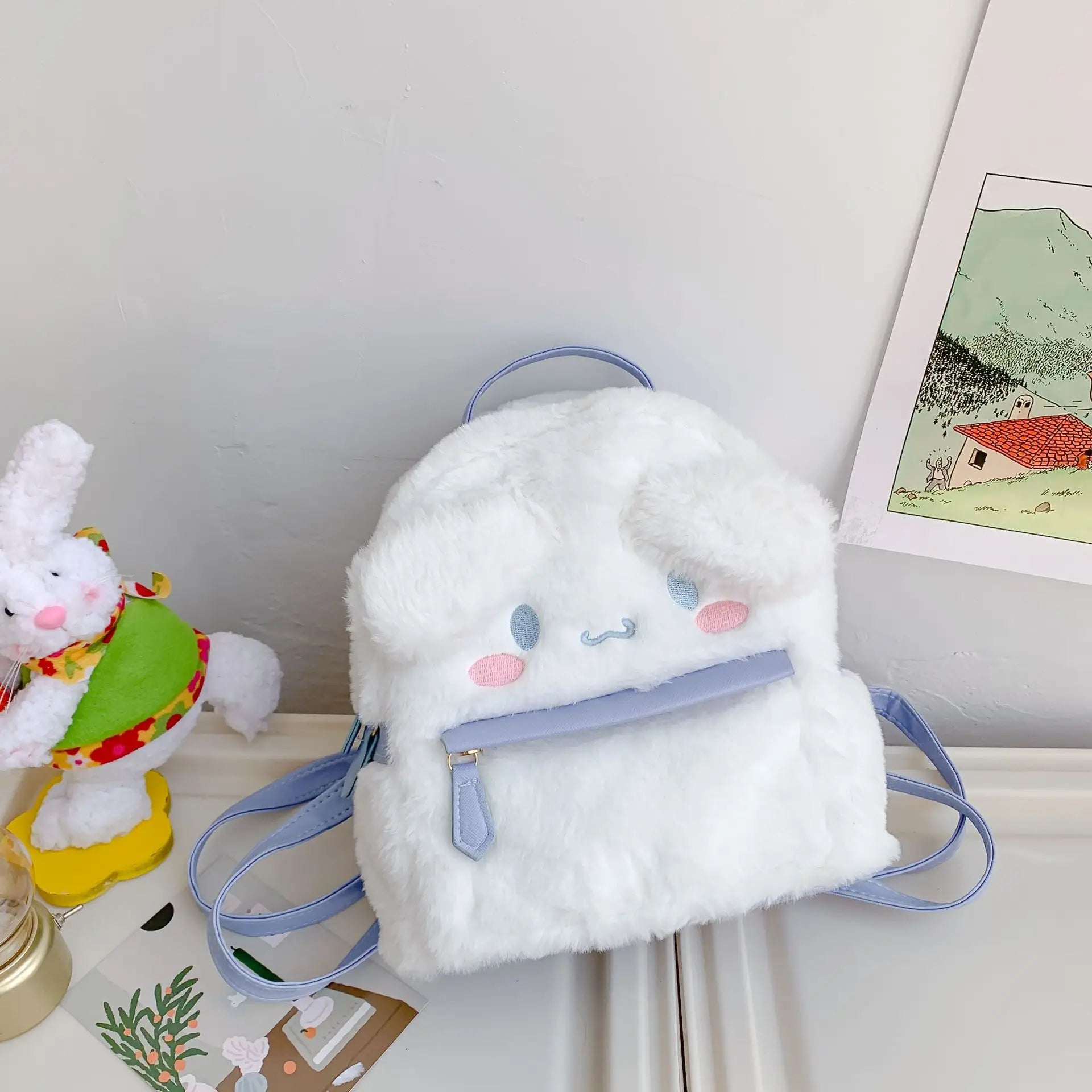 Kawaii My Melody Cinnamoroll Anime Schoolbags Cute Cartoon Backpacks Fashion Satchel Women's Bagpacks Christmas Gifts For Girls
