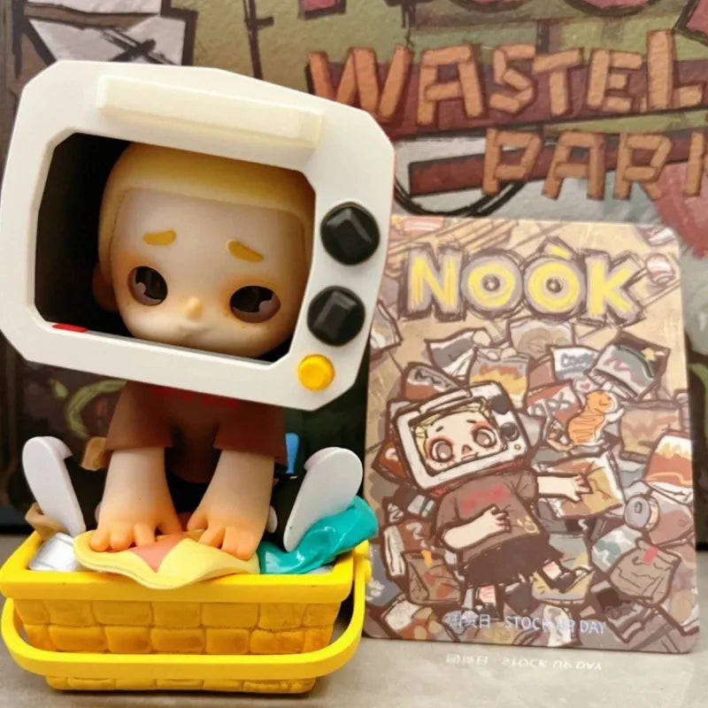 52toys Nook Wasteland Park Series Blind Box Cartoon Desktop Dolls Model Surprise Guess Bag Home Decoration Ornament Trendy Gift