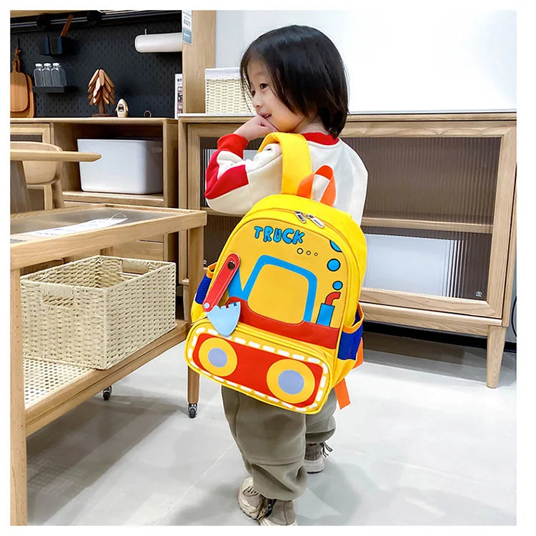 Children School Bags for Girls Boy Baby Backpacks Kindergarten Schoolbag Cartoon Animal Toddler Kids Backpack for 2-5 Years