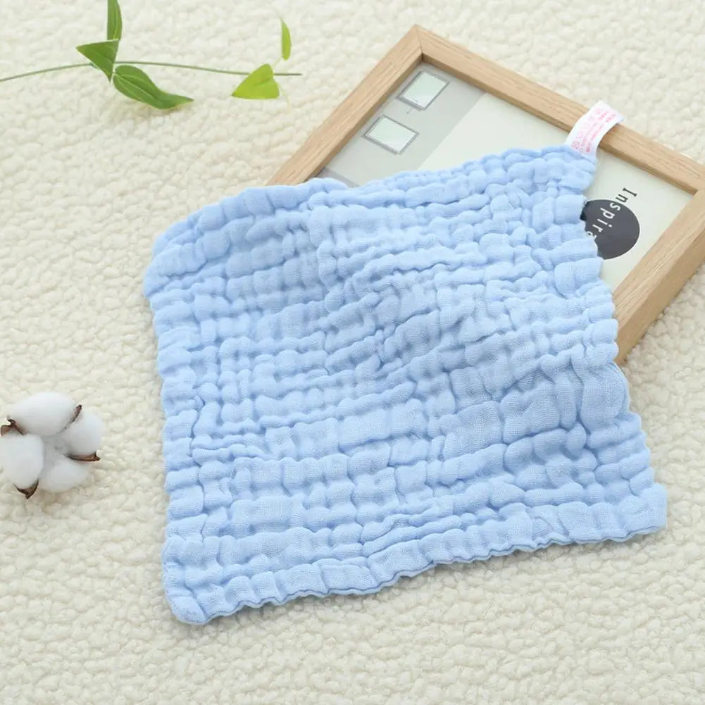 New Baby Muslin Washcloths Soft Newborn Baby Face Towel for Sensitive Skin- Baby Registry as Shower