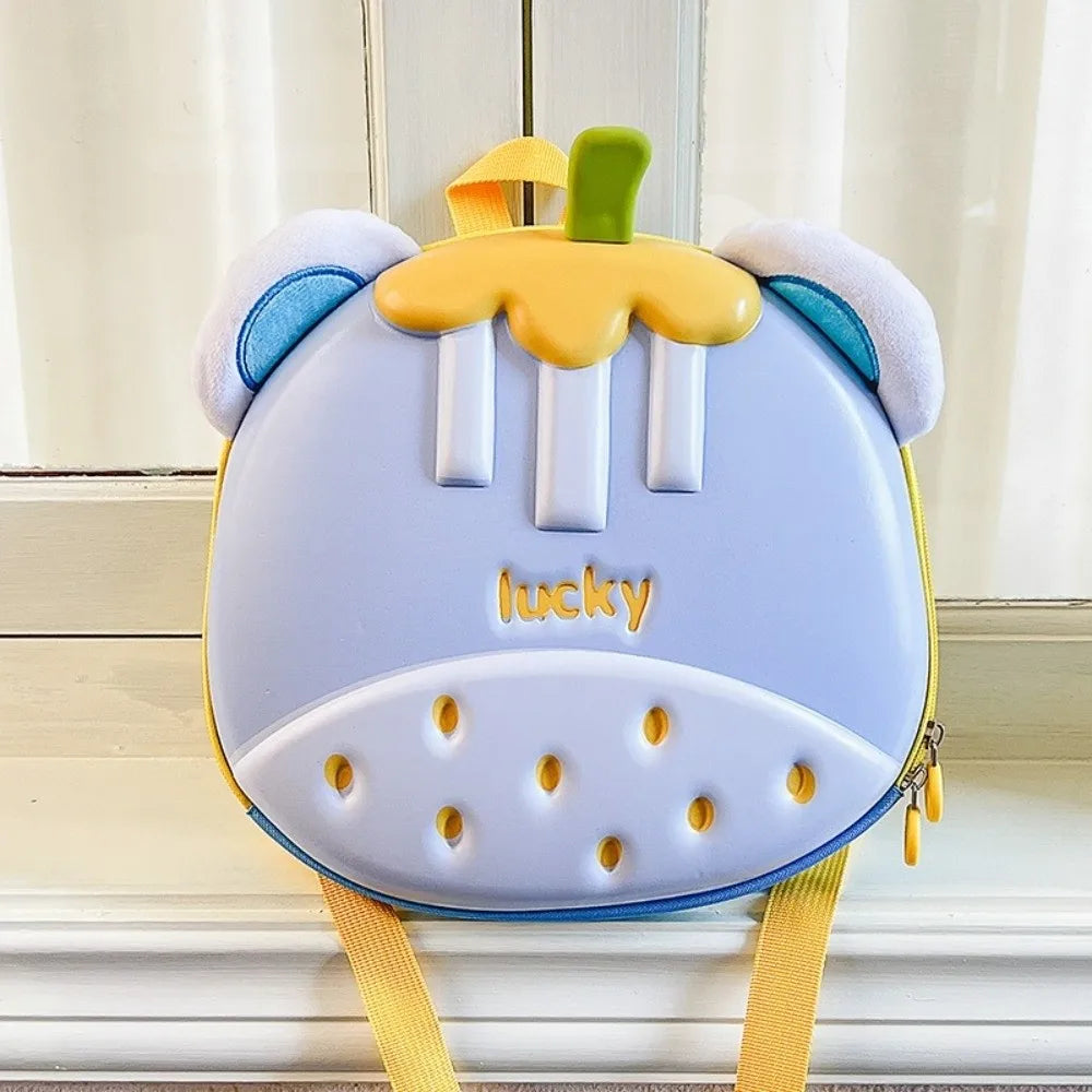 Fashion Cartoon Children's Backpack Fruit EVA Kids Backpack Kindergarten Eggshell Student School Bag Gifts