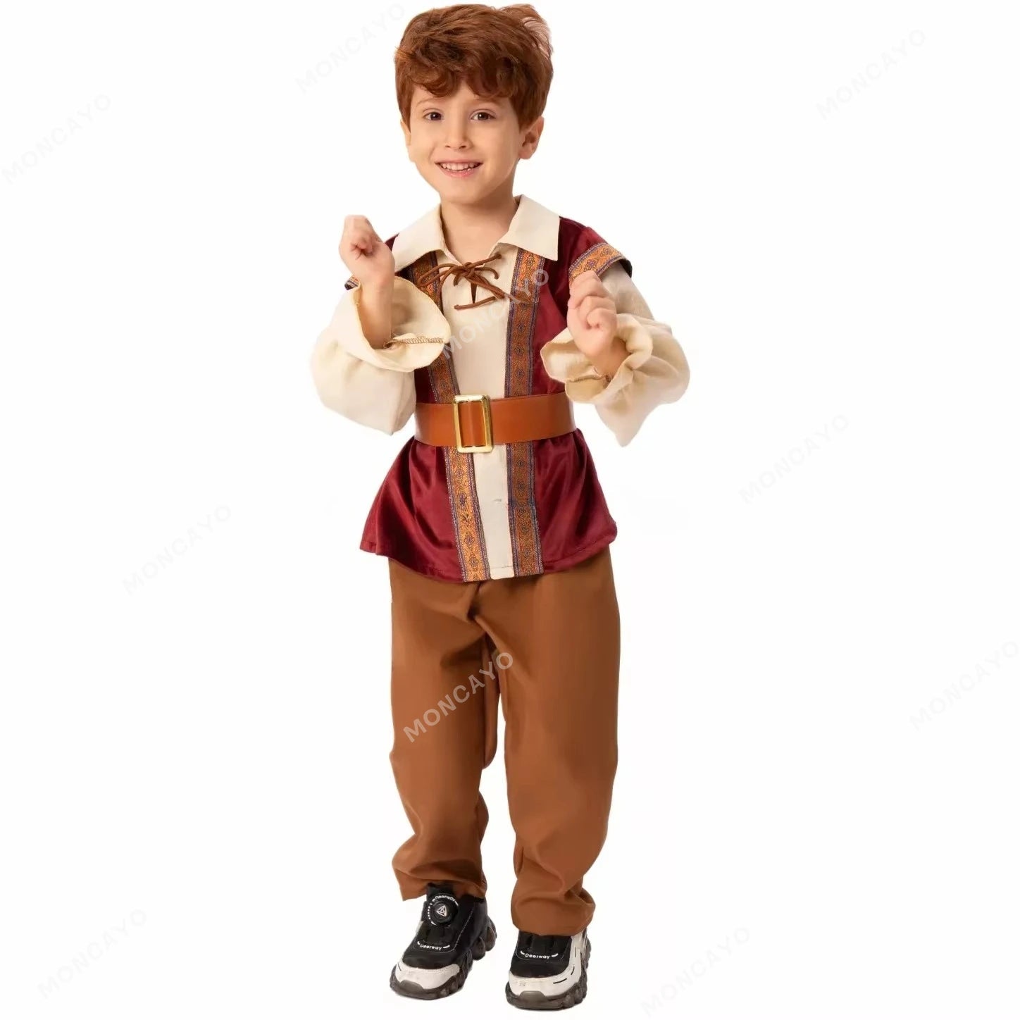 Boys European Medieval Vintage Party Dresses Costume Child Performance Costumes ancy Dress Halloween Party Cosplay Costume